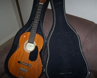 GUITAR IN CASE