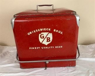 Griesedieck Bros Antique Cooler