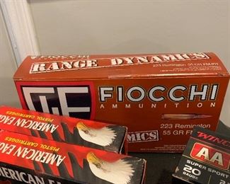 Ammo will not be pre-sold and Ammo purchases will be limited to 5 boxes per person.  First come first served Wed. morning at 11 am.