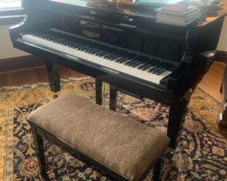 Beautiful player piano with  disklavier system. 