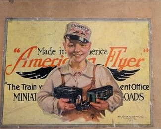 1926 American Flyer original box. 