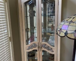 Spectacular Curio Cabinet with beveled glass doors