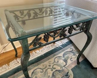 Glass Top Table