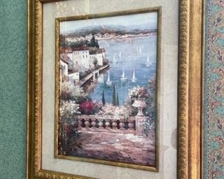 Framed & Matted Print / Art