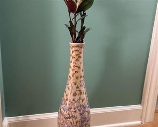 Elegant Vase with Floral Arrangement