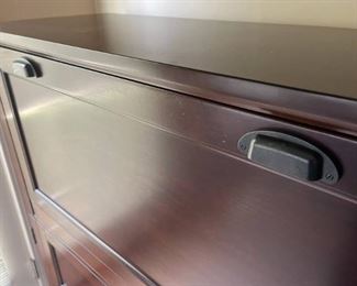 Drop Down Desk Cabinet