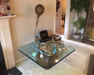 Hot Air Balloon Art Sculpture by Brian Bijan, Mixed Media