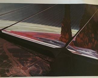 Midcentury Syd Mead Futuristic Automotive Car Art Prints