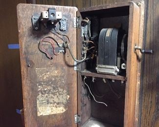 Antique Western Electric Wall Telephone