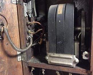 Antique Western Electric Wall Telephone