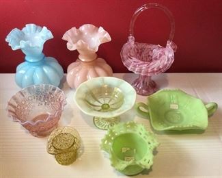 8 Pieces of Art Glass