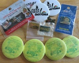 Nascar Buttons/Pins