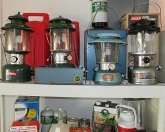 Coleman Camping Oil Lanterns