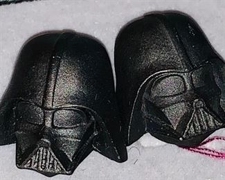 Darth Vader cufflinks.