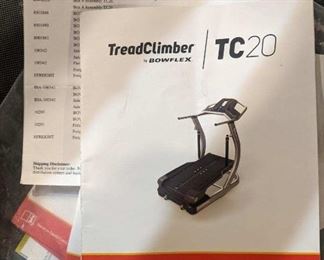 Treadclimber TC20 Bowflex.