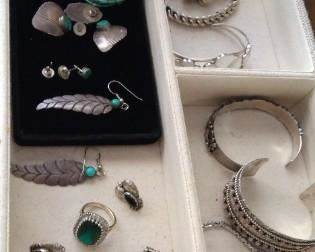 We have over 150 pieces of Sterling Silver right here !!!