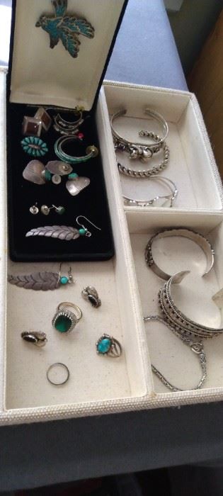 We have over 150 pieces of Sterling Silver right here !!!