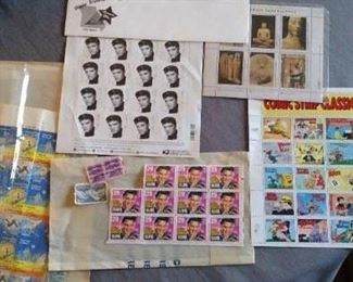 Elvis stamps and Comic strip classics, Space Memorial 