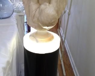 Alabaster Woman and Child bust