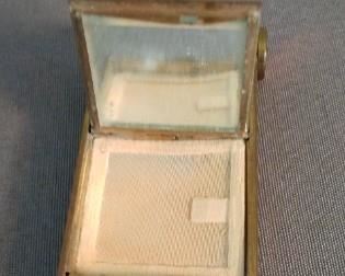 Musical Kamera compact/Lipstick case Tortise Swiss