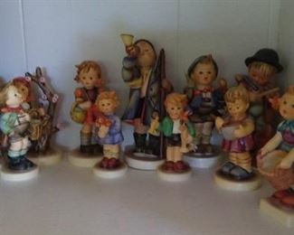 Hummel figurine collection