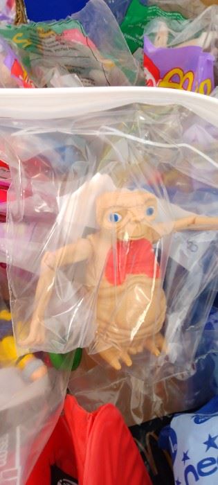 E.T Plastic toy
