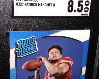 This card will be raffled off today at our auction the raffle Winner announcement will take place at 3:00