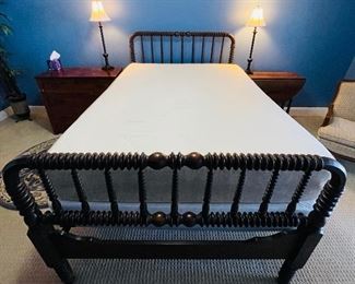 $475   #1 Full Spool bed tempurpedic mattress • 50high 60wide 92deep