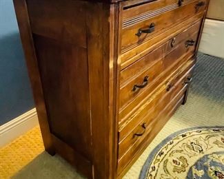 $195   #3 Country pine chest 3 drawers • 32high 38wide 18deep