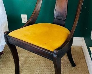$100   #58 Gondola Empire chair (need work)  • 34high 19wide 18deep