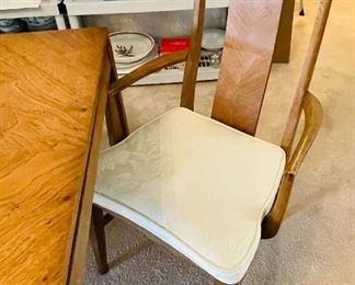 #6___$395
Mid century modern dining table
table • 30high 84wide 40deep
chairs  • 40 high 21wide 24 deep