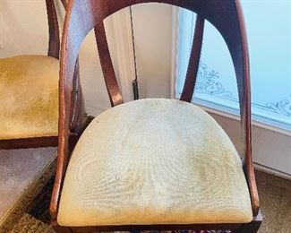 #9___$395
Thomasville set of 6 Gondola chairs • 34high 20wide 19deep