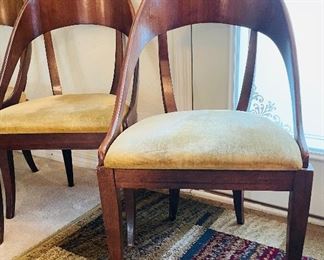 #9___$395
Thomasville set of 6 Gondola chairs • 34high 20wide 19deep