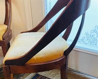 #9___$395
Thomasville set of 6 Gondola chairs • 34high 20wide 19deep