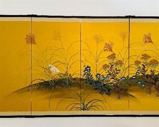 #13___$180
Yellow oriental screen • 36high 64 wide