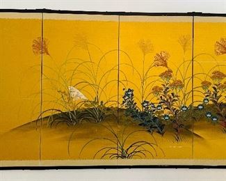 #13___$180
Yellow oriental screen • 36high 64 wide