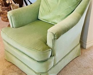 #16___$50
Green velour chair • 32 high 27wide 30deep