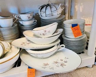 #25___$250
Noritake Patricia set of china