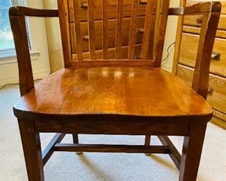 #28___$$100
Oak armchair • 36high 24wide 24deep