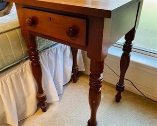 #29___$98
Cherry side table, damage on top • 28high 19wide 19deep