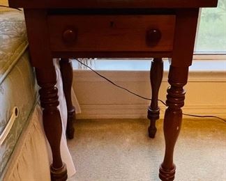 #29___$98
Cherry side table, damage on top • 28high 19wide 19deep