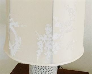 #39___$150
Pair of blanc de chine Lamps • 24high 14across
