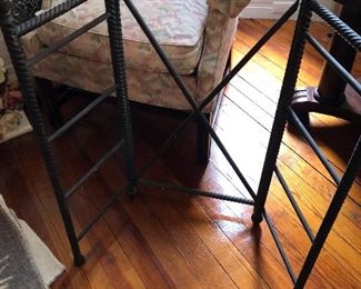 Delicate bentwood Victorian rack, needs repair 