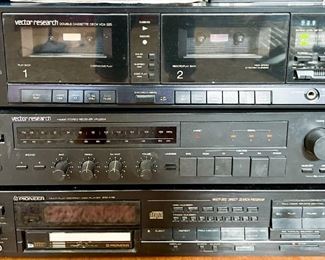 Tape Deck, Receiver, Multi-CD Player