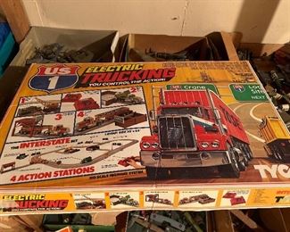 Tyco Electric Trucking Race Set