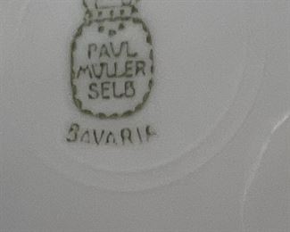 Paul Muller Selb dishware