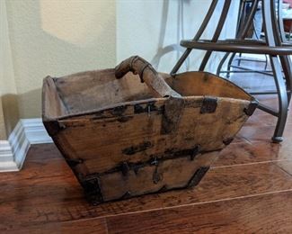 Vintage Wooden Basket