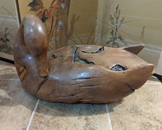 Charlie Boren Carved Duck (Burleson, TX)