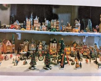 The Village Christmas Set
