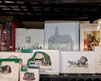 The Village Christmas Set